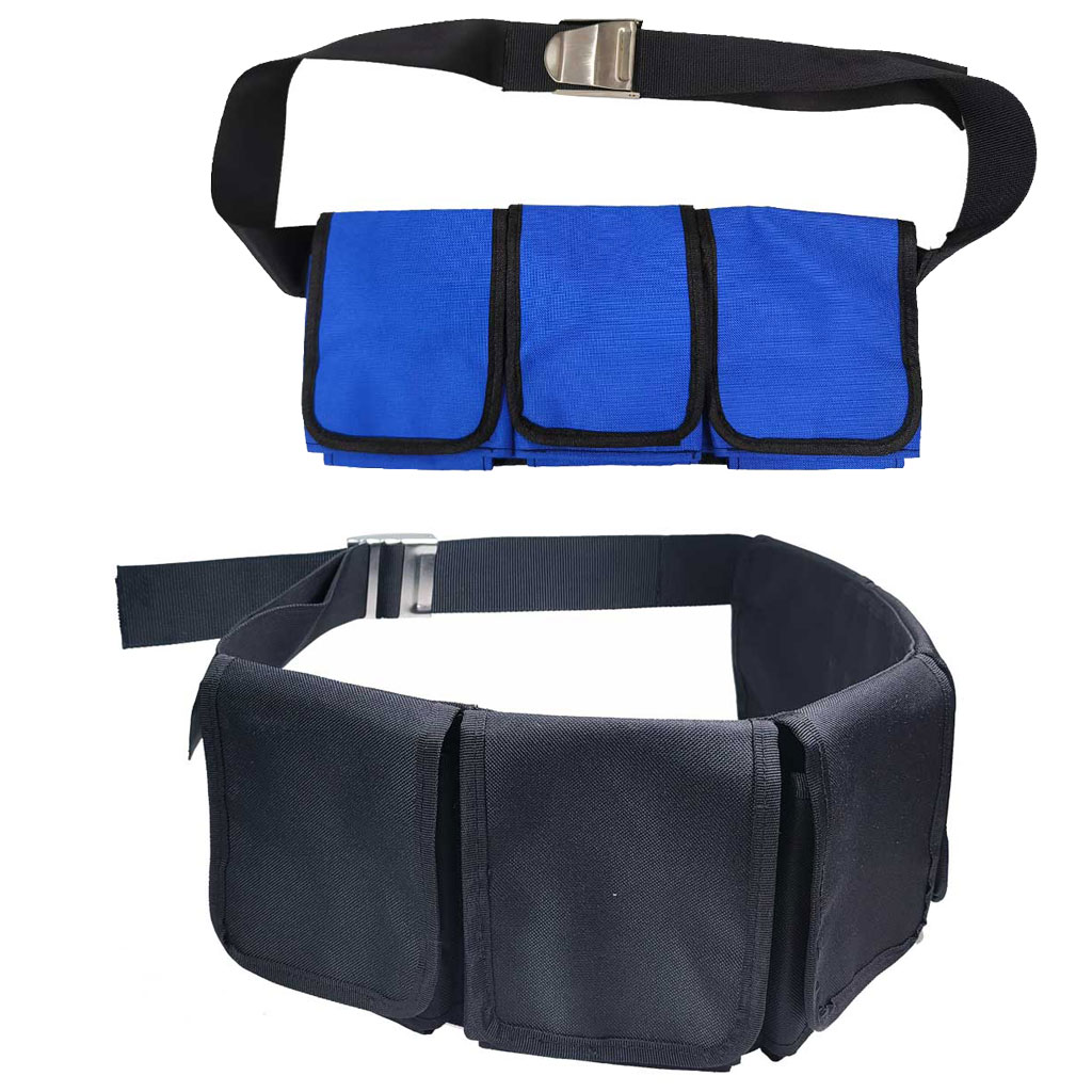 Scuba Weight Belt Pocket Quick Release - Adjustable Scuba Dive Weight Pocket Belt