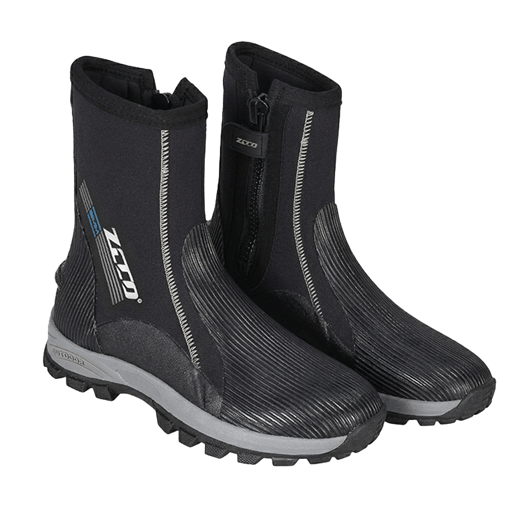 Scuba Diving Wetsuit 5Mm Neoprene - ZCCO Neoprene Dive Boots 5mm Wetsuit