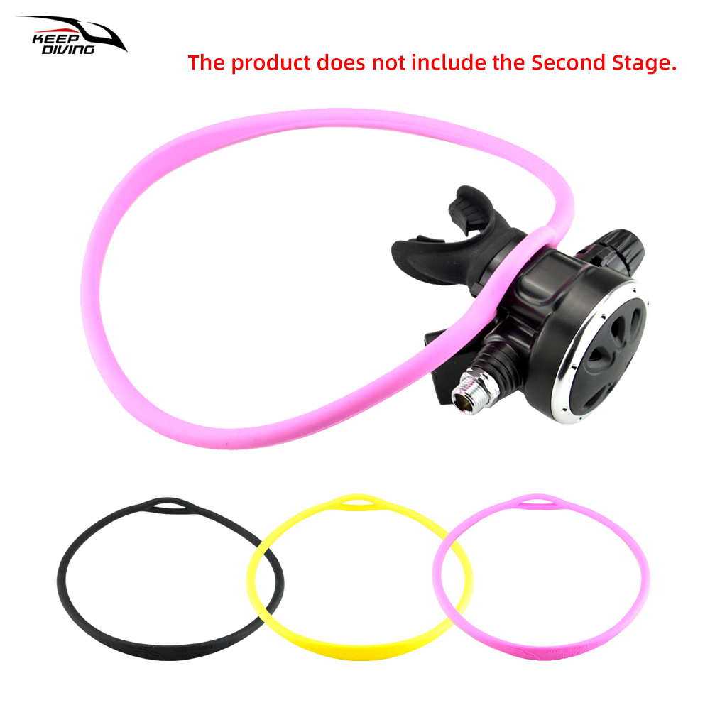 Second Stage Octopus Diving Regulator - 1Pcs Diving Mouthpiece Holder Silicone Necklace