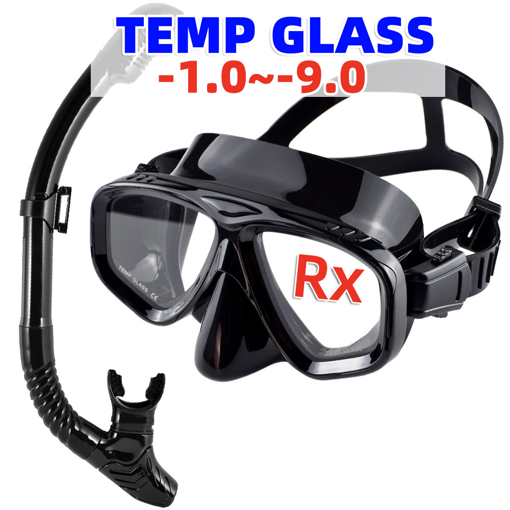 Diving Mask Tempered Glass Optical - Optical Myopia Scuba Diving Mask Snorkel