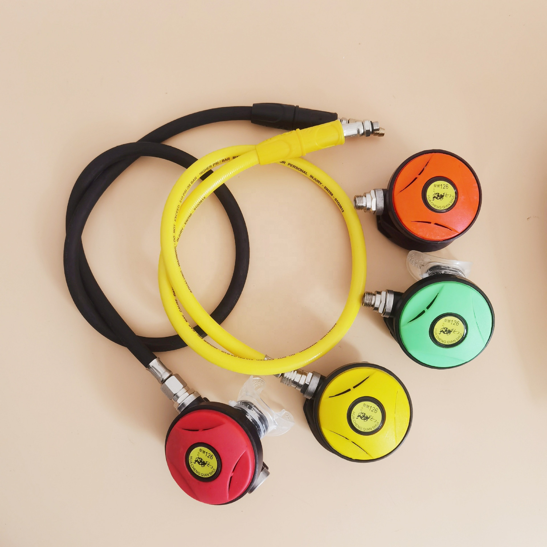 Second Stage Octopus Diving Regulator - Diving Respirator Safe Second Stage Hose