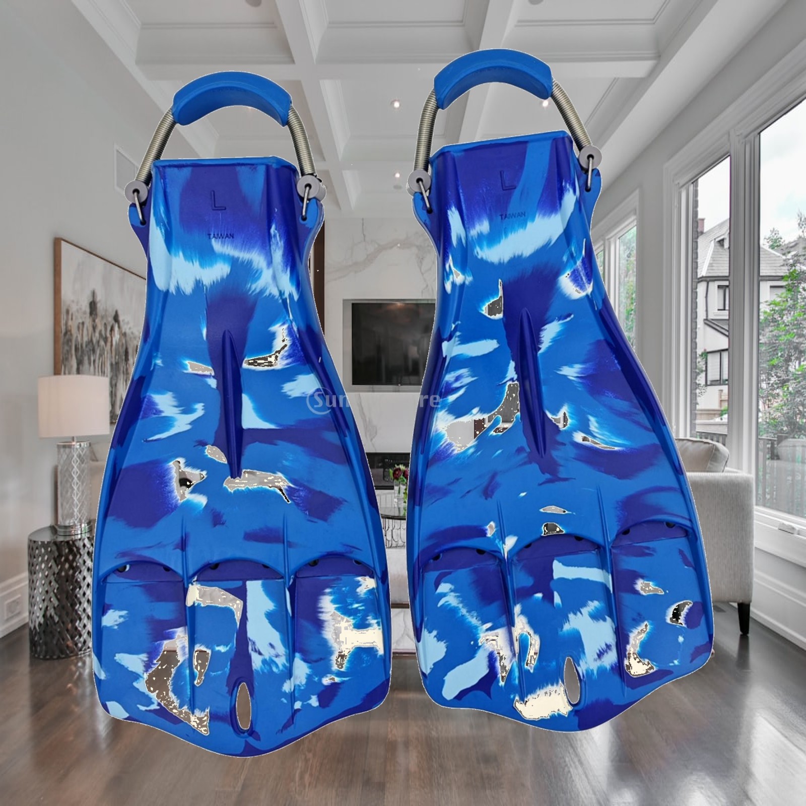 Scuba Diving Fins Open Heel Jet Fin - Jet Fins Flippers Diving Long Fins