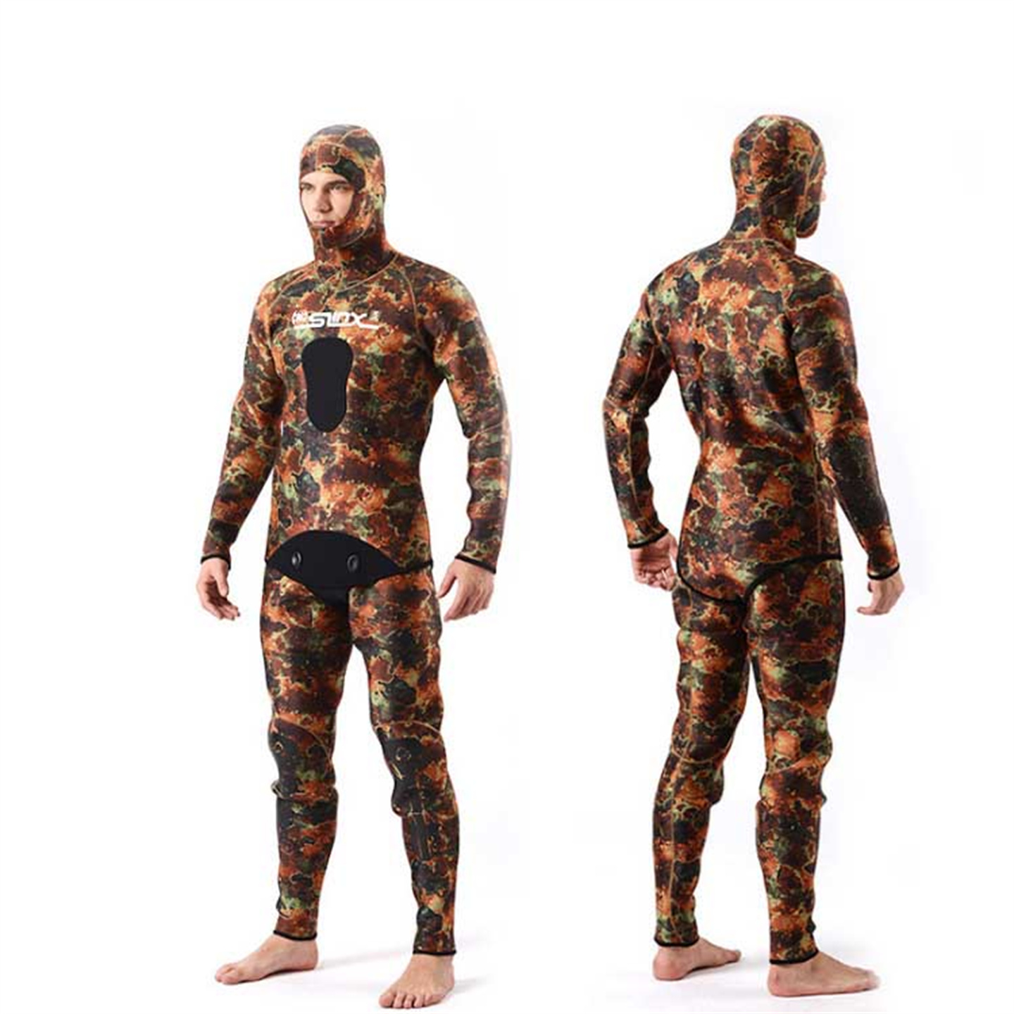 Camouflage Scuba Spearfishing  - Scuba Diving Wetsuit 5Mm Neoprene review and price