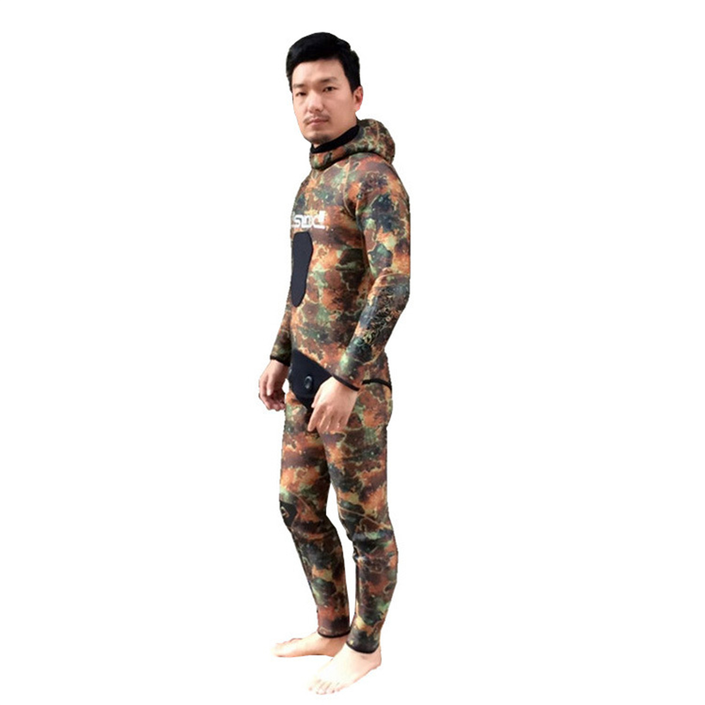 Camouflage Scuba Spearfishing  - Scuba Diving Wetsuit 5Mm Neoprene review and price