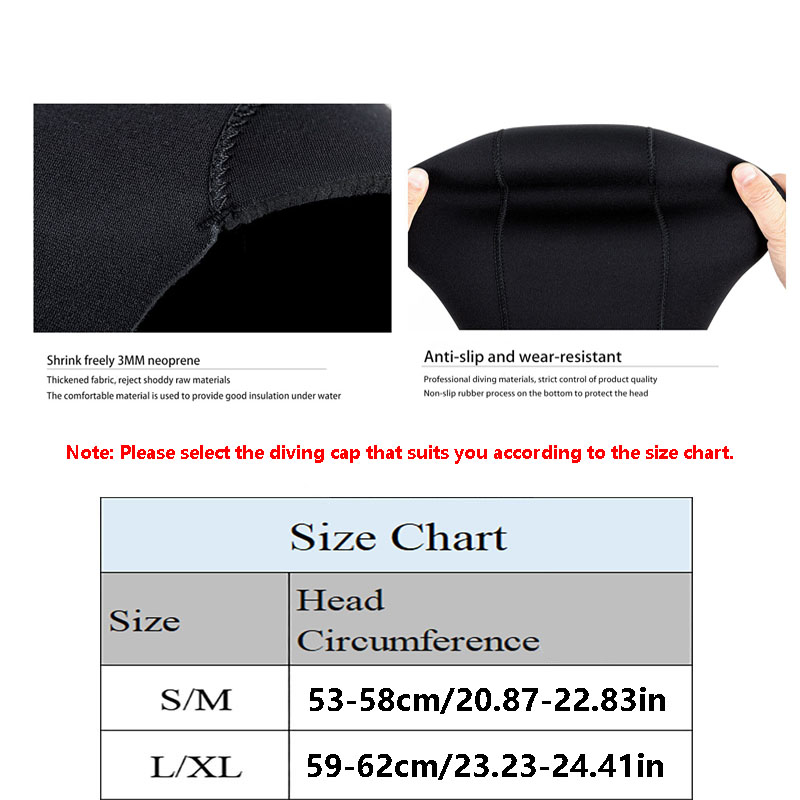 Neoprene Swimming Cap with Sho - Scuba Diving Wetsuit 5Mm Neoprene review and price