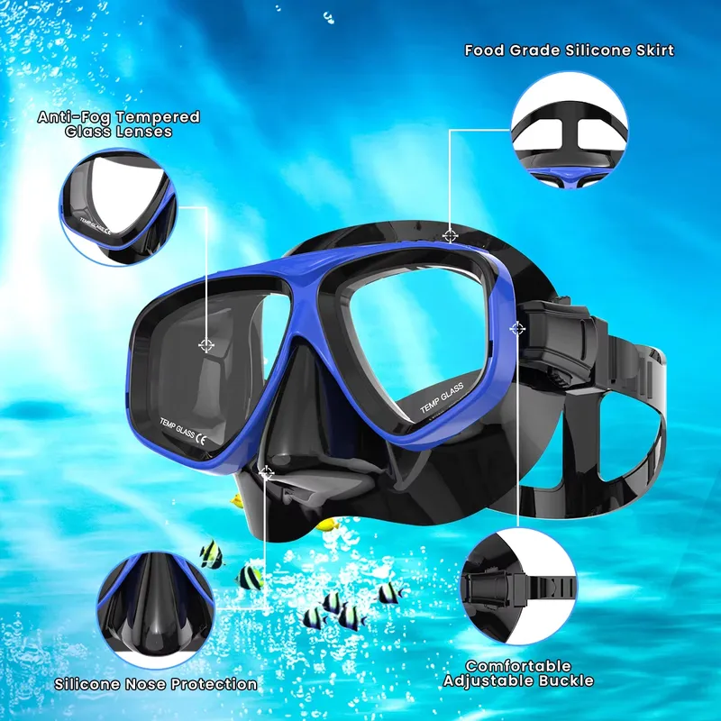 Optical Myopia Scuba Diving Ma - Diving Mask Tempered Glass Optical review and price