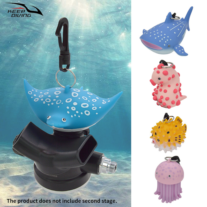 1 PCS Cartoon Fish Scuba Dive  - Second Stage Octopus Diving Regulator review and price