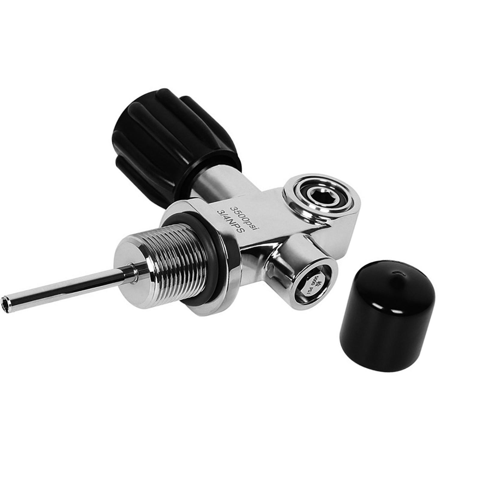 Stainless Steel Diving Cylinde - Scuba Tank Valve Din Yoke Convertible review and price