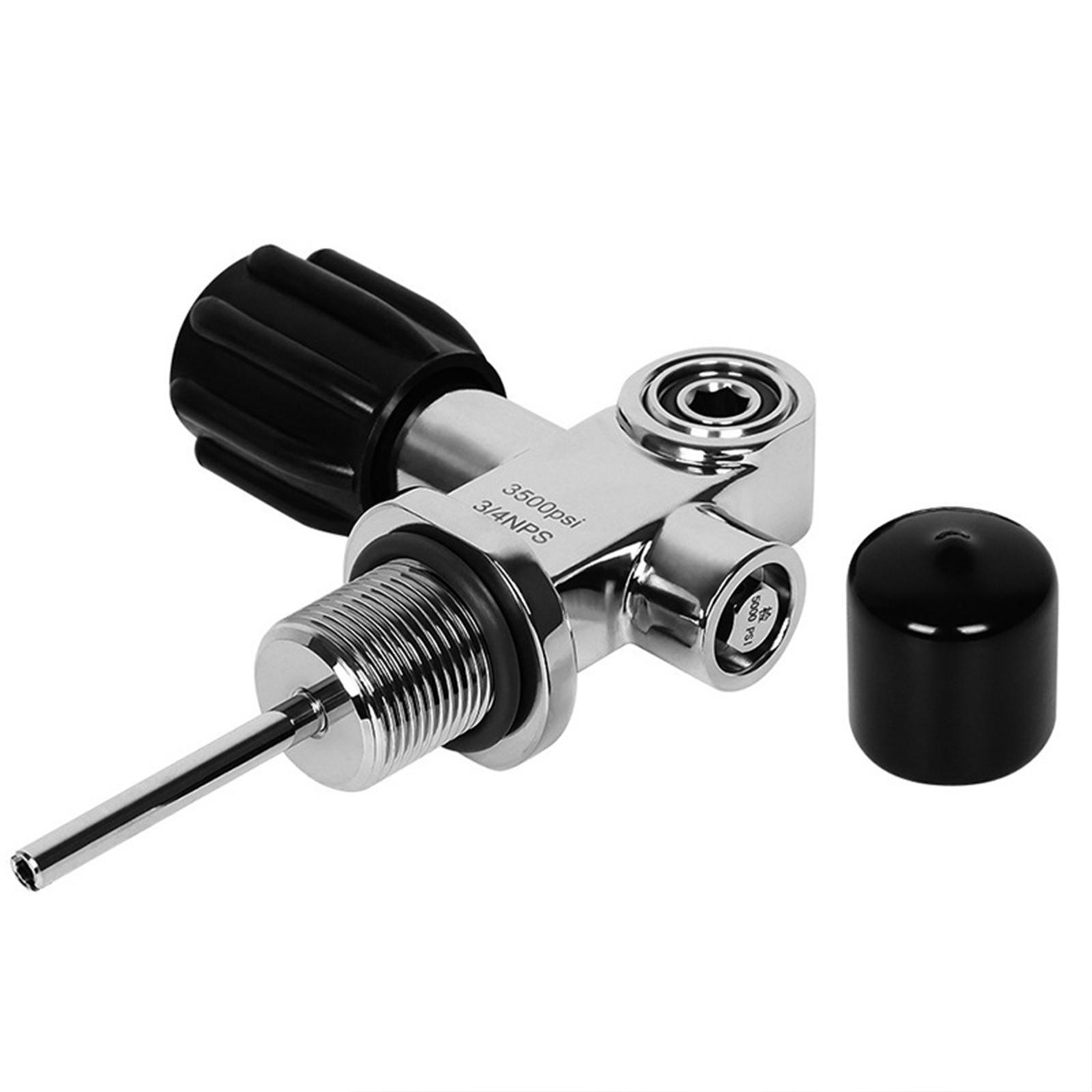 Stainless Steel Diving Cylinde - Scuba Tank Valve Din Yoke Convertible review and price